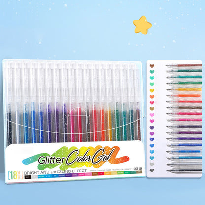 🔥LAST DAY SALE ONLY $9.99!!✨50K+ SOLD!🎁Glitter Gel Pen Set