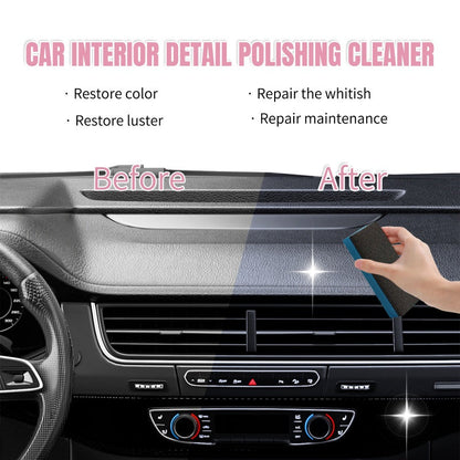 ✨ Bring Back That Showroom Shine – Non‑Toxic Interior Polish, Safe on Leather & Vinyl. Buy 2 Get 1 Free. UK Stock