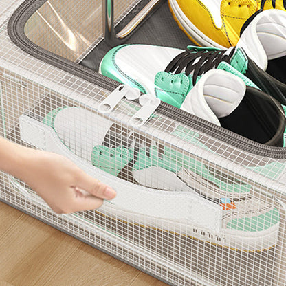 🔥🎁 New Arrival: 50% Off 🔥 PVC Shoe Box — Waterproof & Foldable