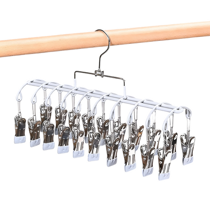 Stainless Steel Laundry Drying Rack with 20 Clips