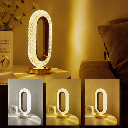 📢📢50% OFF !! ⏰50K+ SOLD!💥49% OFF! 🔥✨Rechargeable Luxury Crystal LED Night Light Lamp