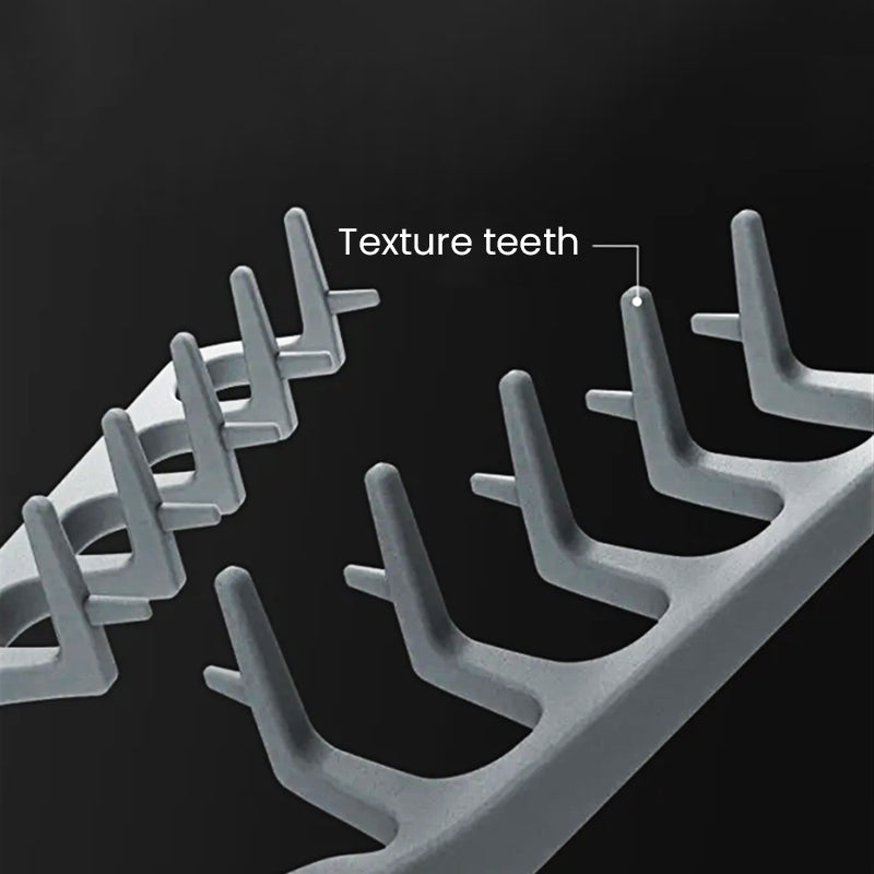 Wide-tooth volumizing comb – Professional styling comb for men and wome