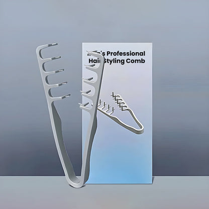 Wide-tooth volumizing comb – Professional styling comb for men and wome