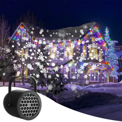📢📢50 % OFF !!🎅【🎁Best Christmas Gift🎁】🎄16-Pattern USB Christmas Projector Light