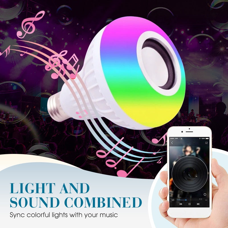 🌈Smart Music Light Bulb with Built-in Bluetooth Speaker