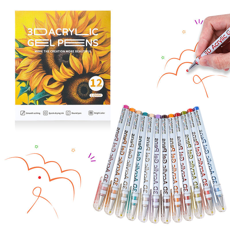 🎅Christmas Gift idea 50%OFF!!! -🎁Multi-Color Gel Pen Set