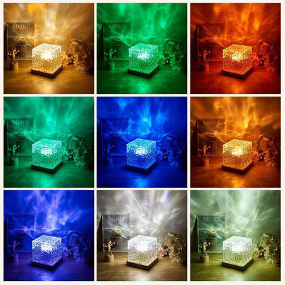 🌊✨60% OFF !! ⏰✨Dynamic Water Ripple LED Ambient Light