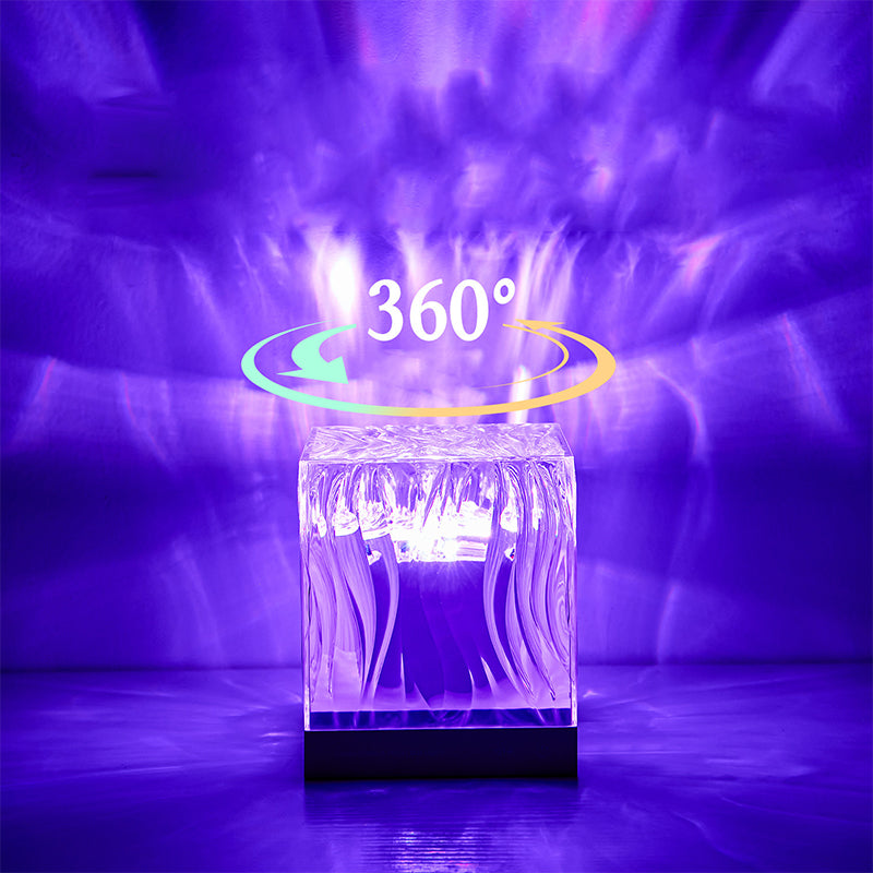🌊✨60% OFF !! ⏰✨Dynamic Water Ripple LED Ambient Light