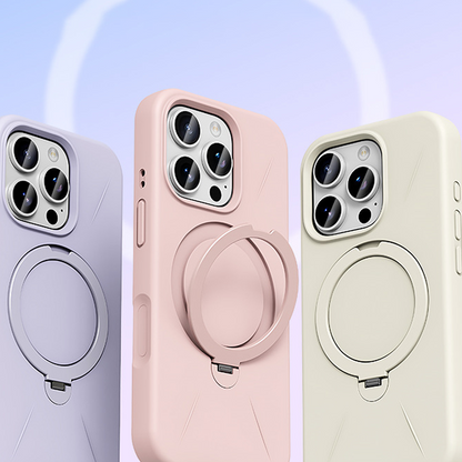 Rotating Ring Magnetic Silicone Case