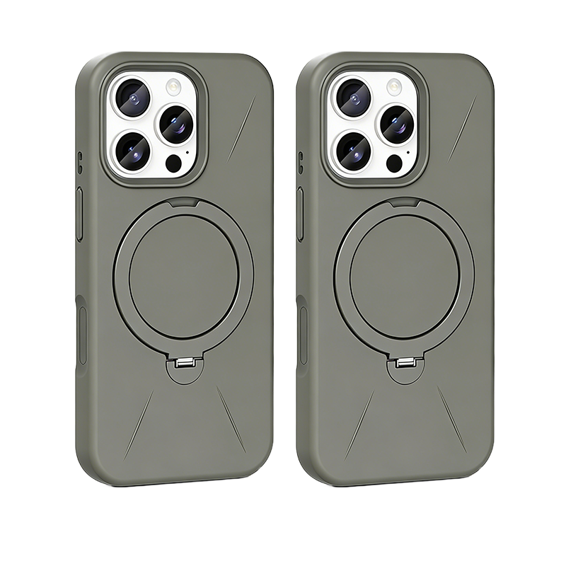 Rotating Ring Magnetic Silicone Case