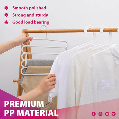 🔥Multi-Functional 5-Layer Pants Hangers