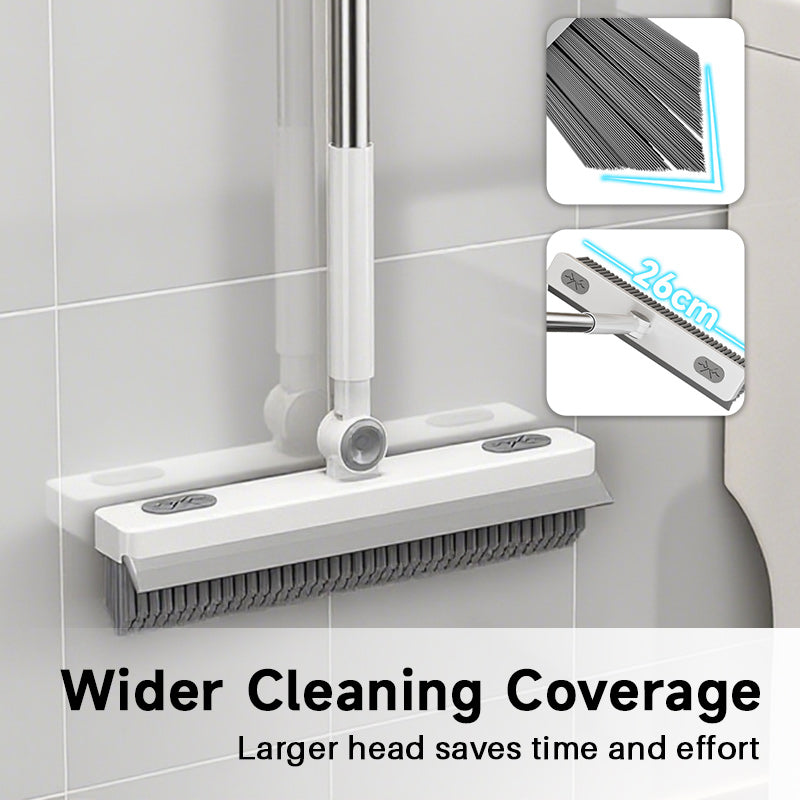 🧹 LIMITED-TIME 50% OFF! ✨2-in-1 Floor Scrub Brush with Squeegee