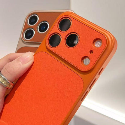 Premium Leather-Textured Shockproof Phone Case