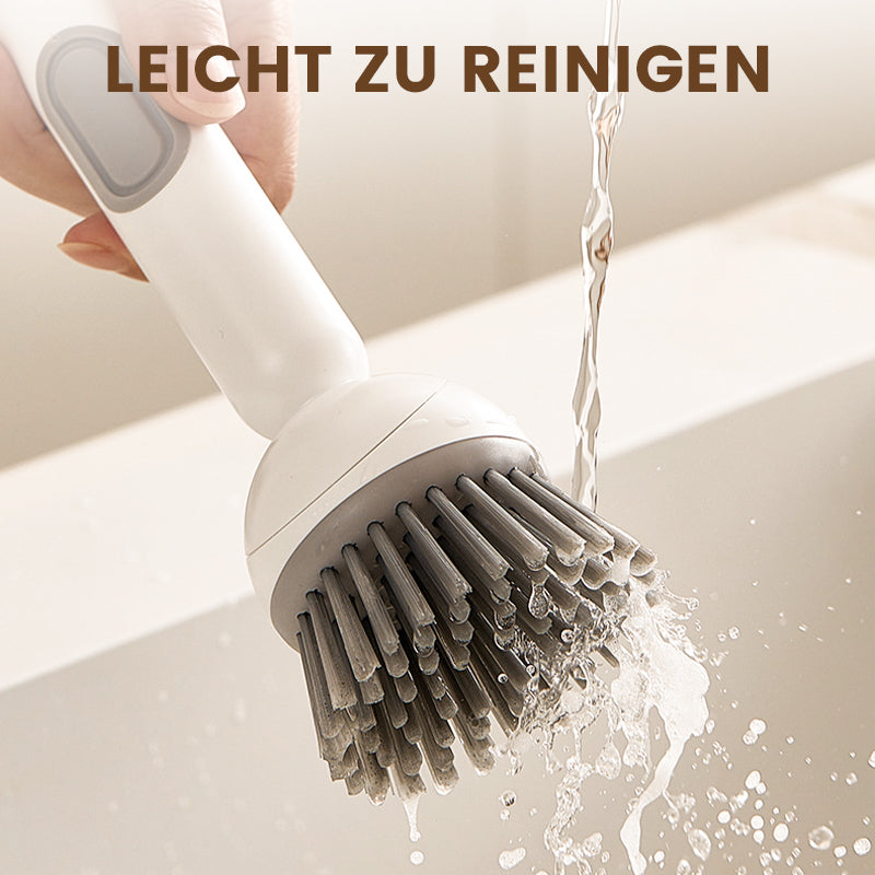 🍳 50% OFF! 🧽 Rotating Cleaning Brush with Long Handle – Thorough, Back-Friendly & For Pots/Dishes 💦