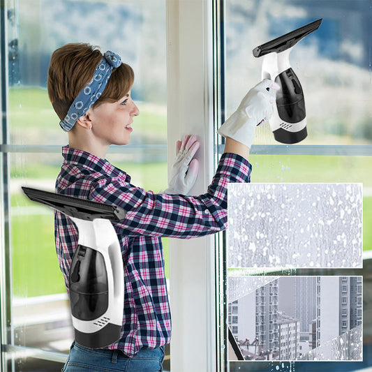 🔥 HOT SALE 50% OFF🔥20W Cordless Rechargeable Window Vacuum Cleaner Set