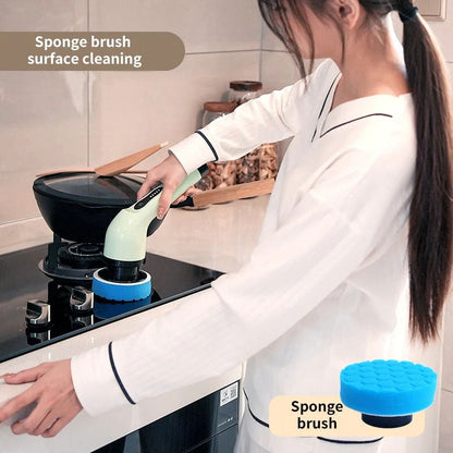 ⏳🔥LIMITED-TIME 50% OFF! ⏰Multifunctional Electric Brush – Goodbye Stubborn Stains 🧼
