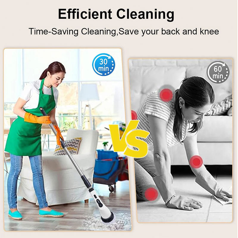 ⏳🔥LIMITED-TIME 50% OFF! ⏰Multifunctional Electric Brush – Goodbye Stubborn Stains 🧼