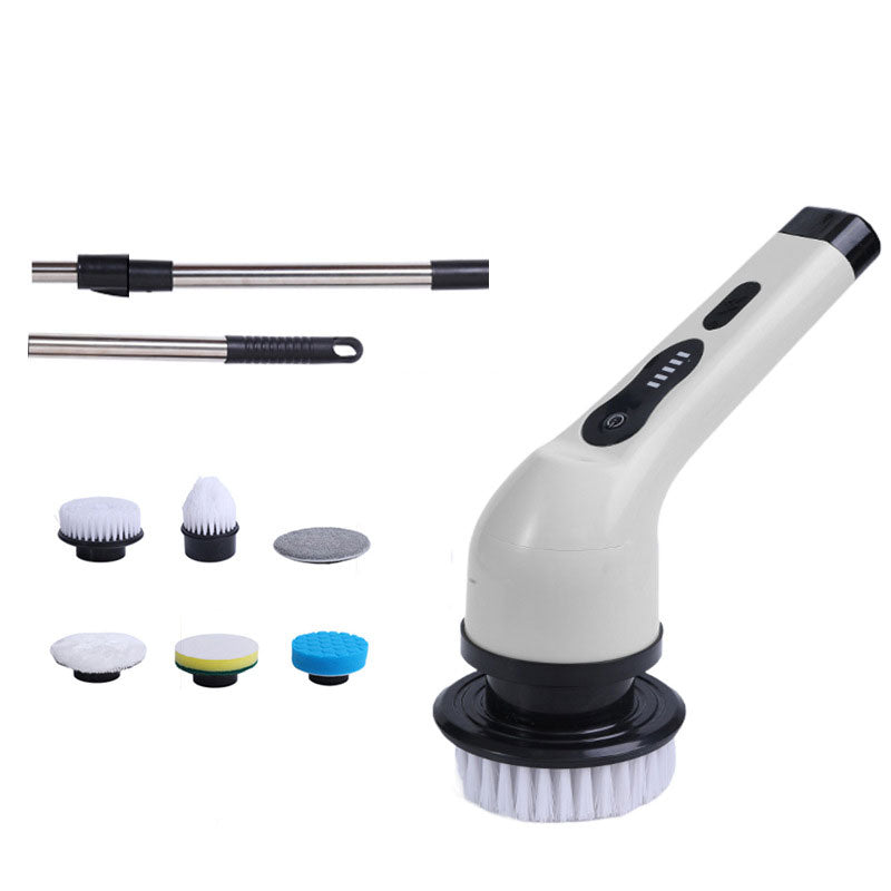 ⏳🔥LIMITED-TIME 50% OFF! ⏰Multifunctional Electric Brush – Goodbye Stubborn Stains 🧼