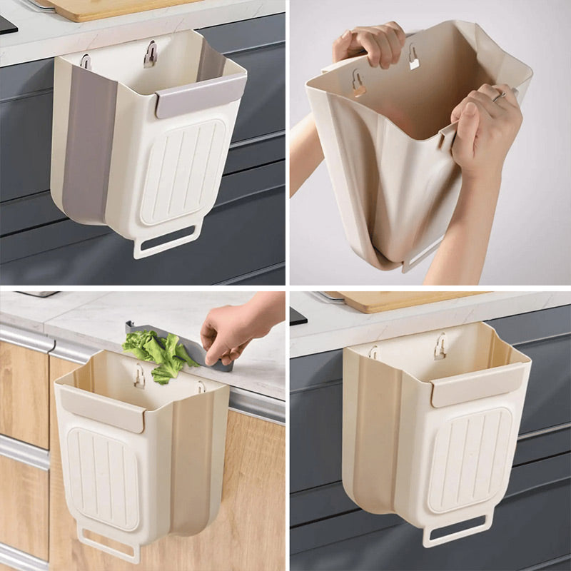 🗑️ LIMITED-TIME 50% OFF! 💫 Multi-Purpose Hanging Trash Can – Collapsible, Space-Saving, 6L/11L 🏠