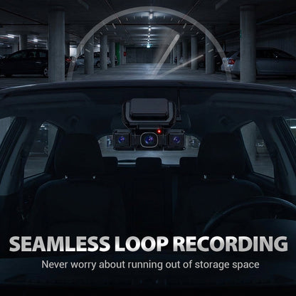 4-Channel Dash Cam with WiFi & Night Vision