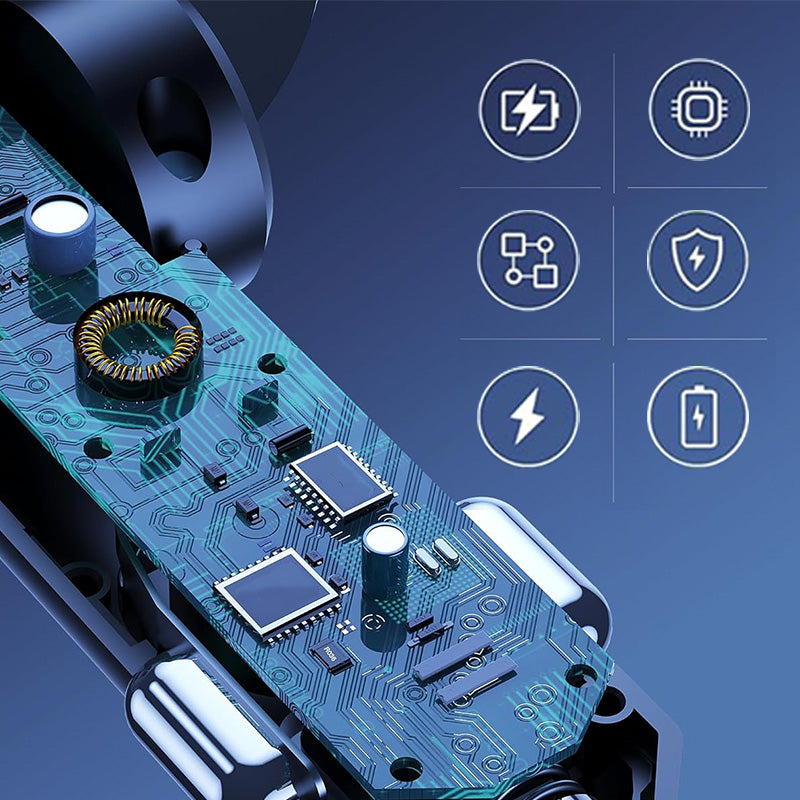 Retractable Car Charger with Starlight