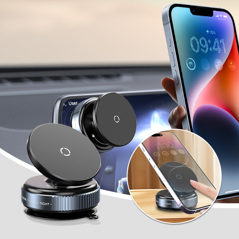 360° Rotating Vacuum Suction Phone Holder