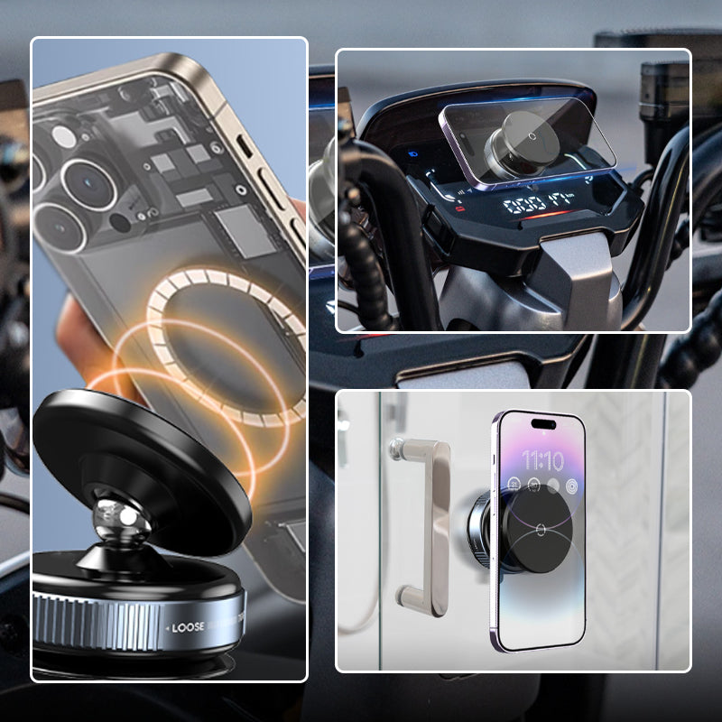 360° Rotating Vacuum Suction Phone Holder