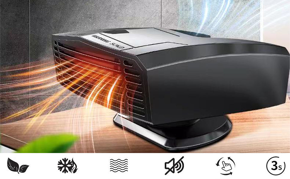 🔥2-in-1 Portable Car Heater and Windshield Defroster