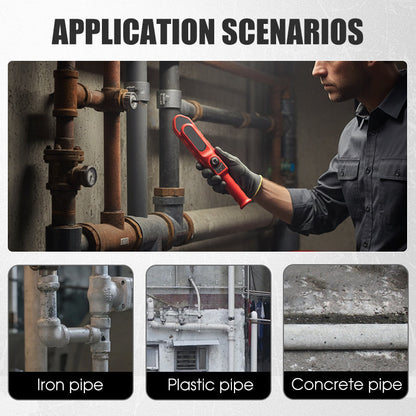 🎯 Pinpoint Blockage Depth | Advanced Pipe Inspection Camera | Clear Visuals 📏【Limited Offer】