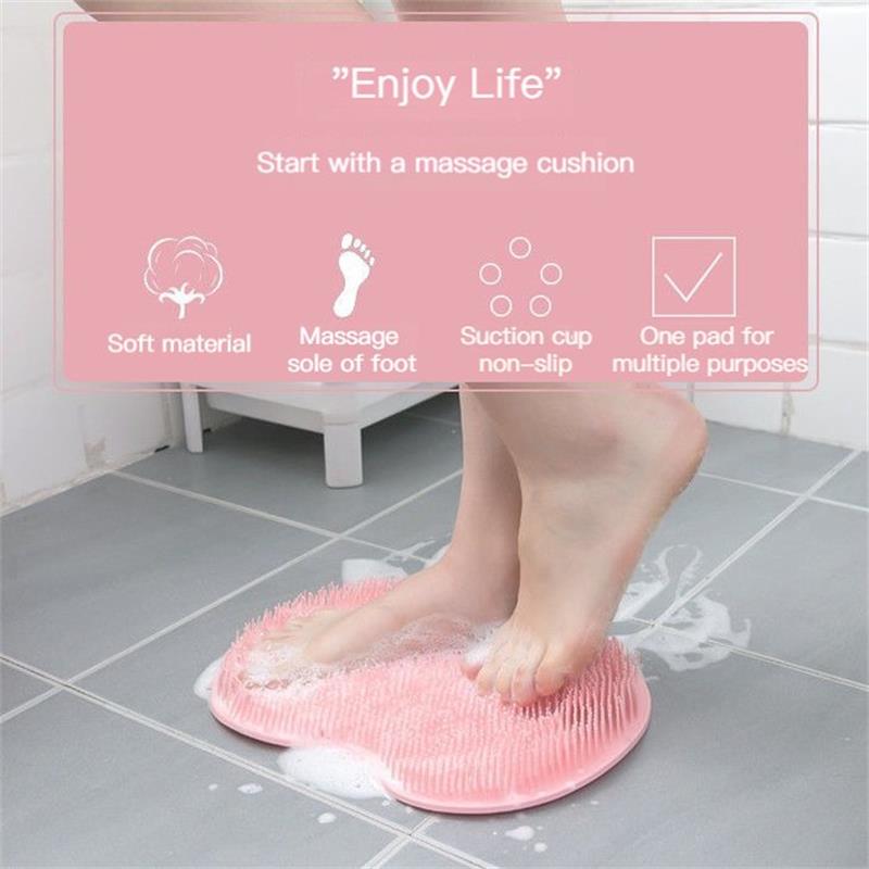 🔥While Supplies Last 50% OFF!🎉Shower Foot & Back Scrubber, Massage Pad