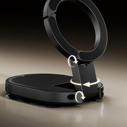 📱🧲Multi-Functional Magnetic & Suction Phone Stand – Strong Grip, 360° Rotation & Perfect for Car, Desk & Kitchen 🚗