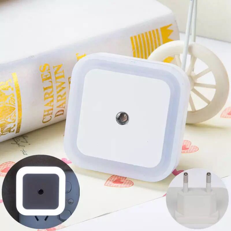 Night Light, Plug in Night Light, Dusk to Dawn Nightlight Led Night Lights for Bedroom, Bathroom, Hallway Warm White Home Lighting