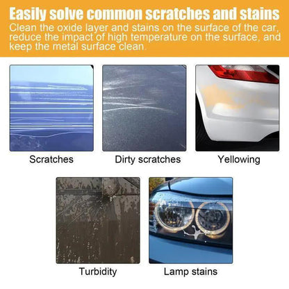 💎 Buy 2 Get 1 Free! 💎 Pxcxu Universal Car Scratch Remover Wax – Removes Scratches, Stains & Oxidation, Restores Headlights Too! 🚗✨