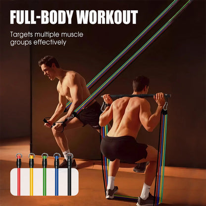 💪 2026 Sale — Over 29,000 Sold!🏋️13PCS Resistance Band Set With Handle – Home Fitness Kit ✨