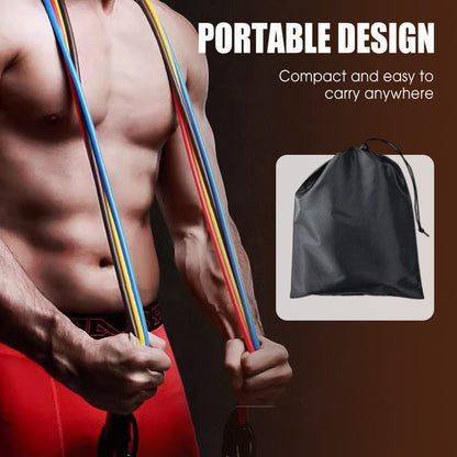 💪 2026 Sale — Over 29,000 Sold!🏋️13PCS Resistance Band Set With Handle – Home Fitness Kit ✨