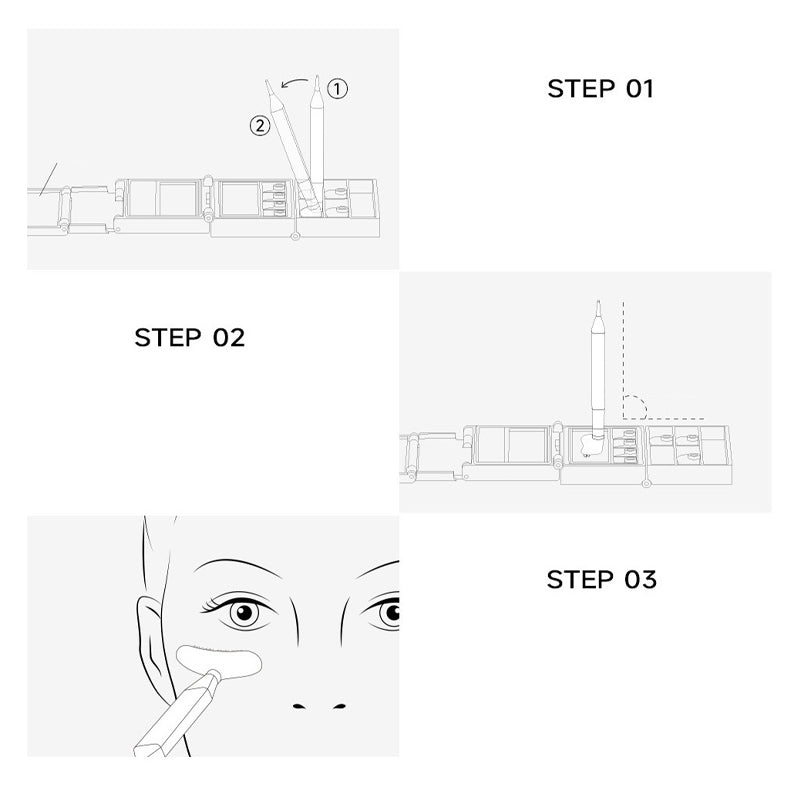 ✨ 50% OFF NOW! 👁️ 2026 New Arrival 3-in-1 Eyeliner & Lower Lash Stamp Kit – Precision tip, stamp applicator & smudge-proof – All-in-one for effortless eye makeup 🎨