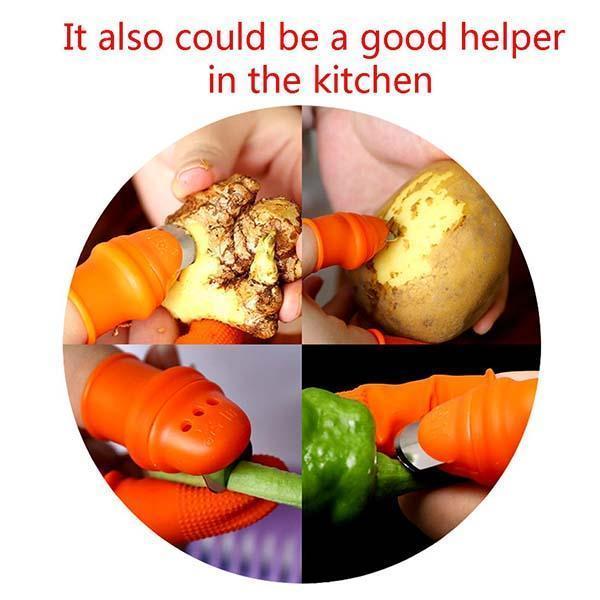 🌿👍 Thumb Knife for Gardening – Stainless Steel Finger Cutter for Vegetable, Fruit & Flower Harvesting