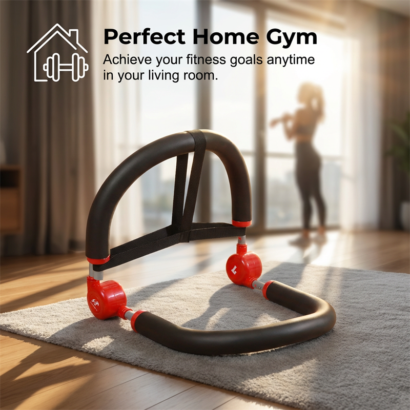 💪LIMITED-TIME 50% OFF! 🛡️Core & Sit‑Up Exercise Machine – Assisted rebound protects your back, thick foam padding supports neck & spine. 🏠✨