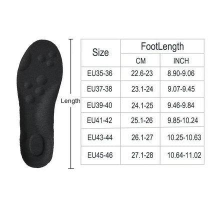 👟 ACHETEZ 2, OBTENEZ 1 GRATUIT! ⚡ Semelles de Sport en Latex – Soutien de la Voûte Plantaire, Respirantes, Amortissantes & Parfaites Pour le Sport au Quotidien 🏃