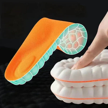👟 ACHETEZ 2, OBTENEZ 1 GRATUIT! ⚡ Semelles de Sport en Latex – Soutien de la Voûte Plantaire, Respirantes, Amortissantes & Parfaites Pour le Sport au Quotidien 🏃