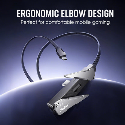 ⚡ CUSTOMER FAVOURIT⏳50% OFF!🔥2-in-1 Fast Charging Cable with Mobile Phone Stand