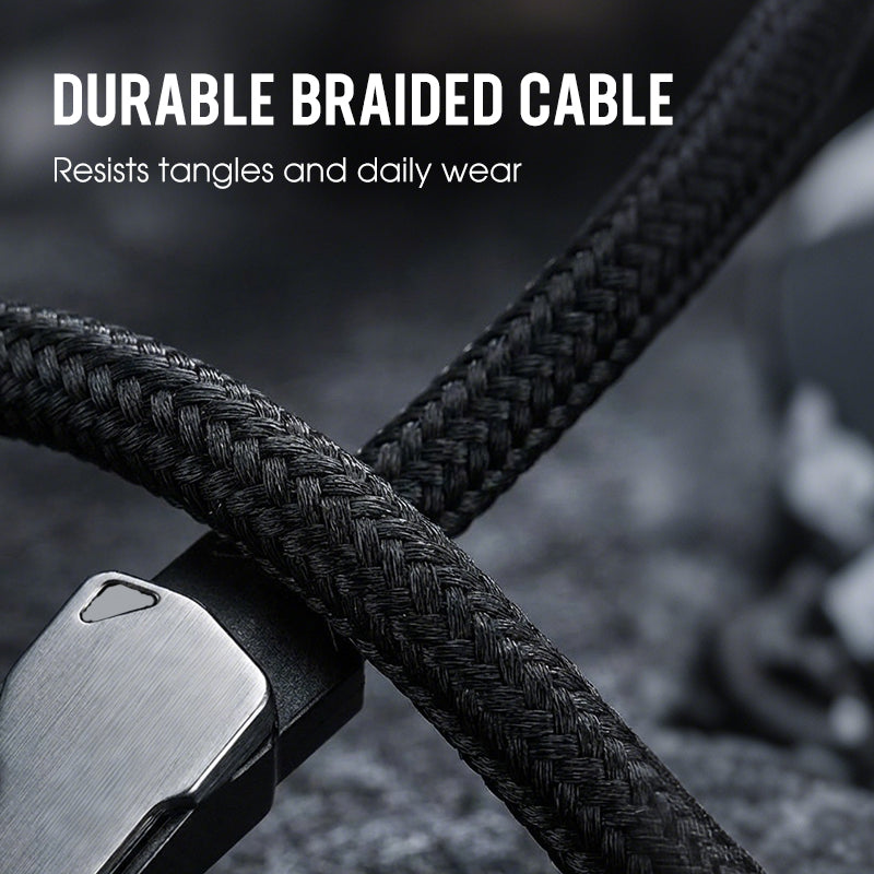 ⚡ CUSTOMER FAVOURIT⏳50% OFF!🔥2-in-1 Fast Charging Cable with Mobile Phone Stand