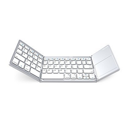 Foldable Bluetooth Keyboard with Touchpad
