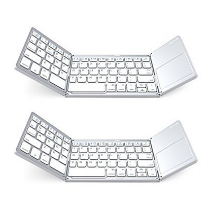 Foldable Bluetooth Keyboard with Touchpad