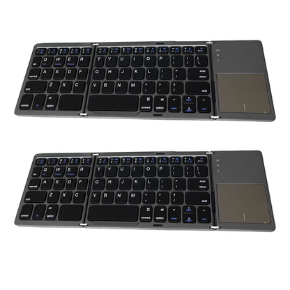 Foldable Bluetooth Keyboard with Touchpad