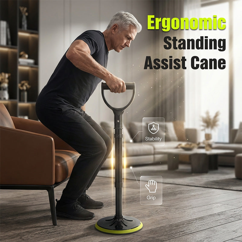 🩼 50% OFF NOW! 👐 Adjustable Standing Assist Cane for Elderly – Sturdy support, height-adjustable & ergonomic – Safe & easy standing aid for daily mobility 💪