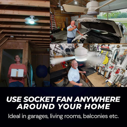 🔥sale 60%OFF-🎁2-IN-1 PORTABLE CEILING FAN & LIGHT with Remote Control