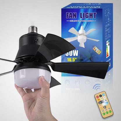 🔥sale 60%OFF-🎁2-IN-1 PORTABLE CEILING FAN & LIGHT with Remote Control