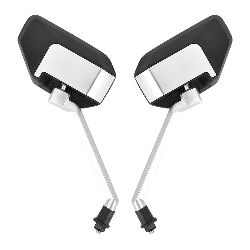 2PCS Adjustable HD Wide-Angle Handlebar Rearview Mirrors