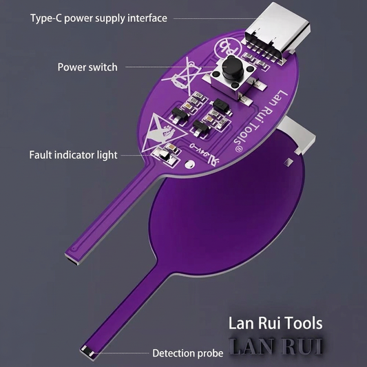In-circuit electromagnetic inductance tester